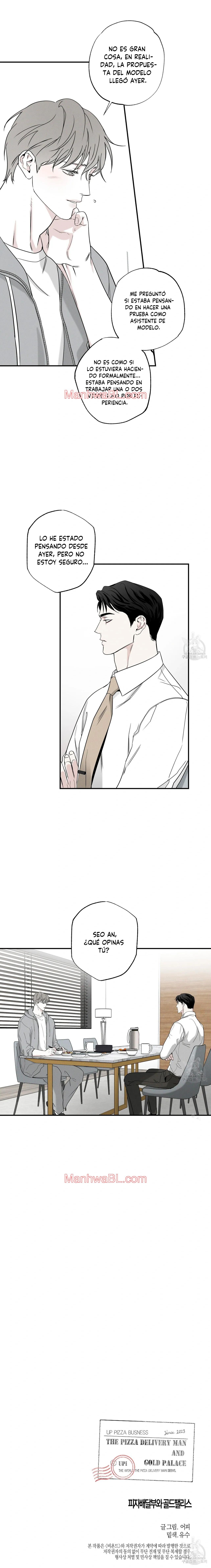 El Repartidor De Pizza y El Palacio Dorado - Capítulo 41.2 manhwa