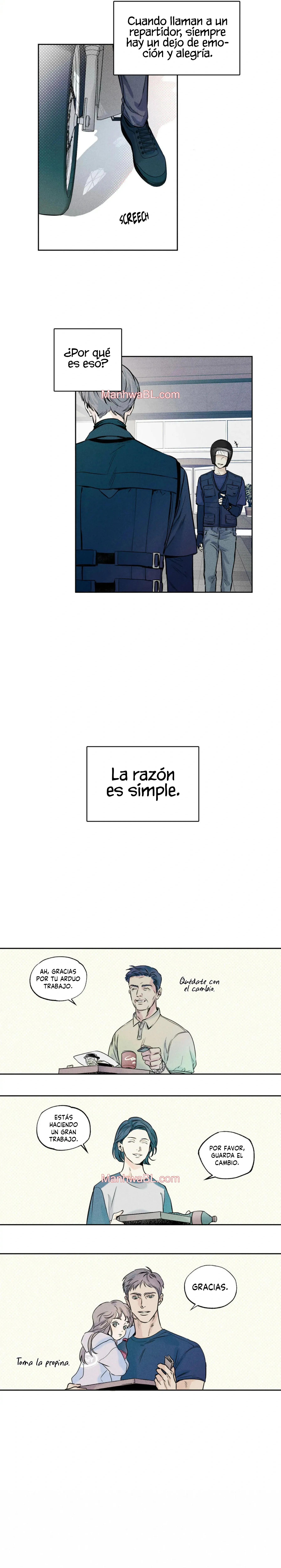 El Repartidor De Pizza y El Palacio Dorado - Capítulo 1.3 manhwa