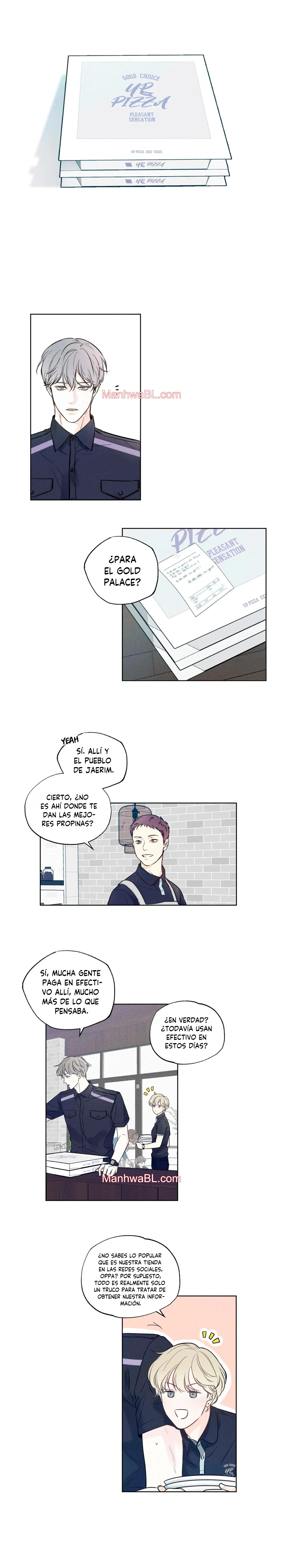 El Repartidor De Pizza y El Palacio Dorado - Capítulo 2 manhwa