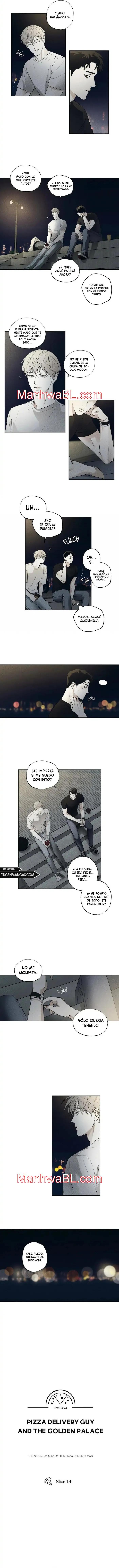 El Repartidor De Pizza y El Palacio Dorado - Capítulo 14 manhwa