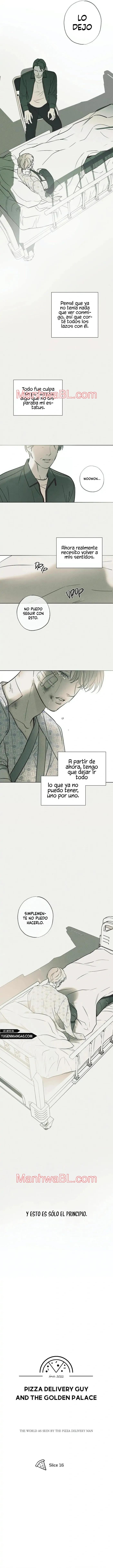 El Repartidor De Pizza y El Palacio Dorado - Capítulo 16 manhwa