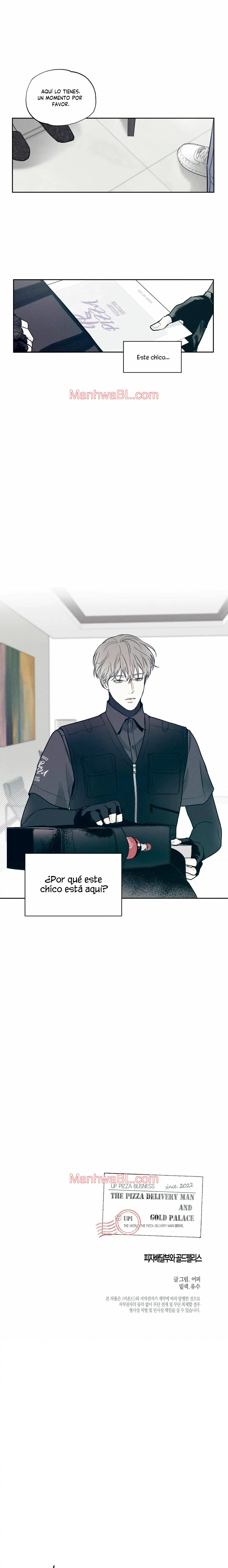 El Repartidor De Pizza y El Palacio Dorado - Capítulo 3 manhwa