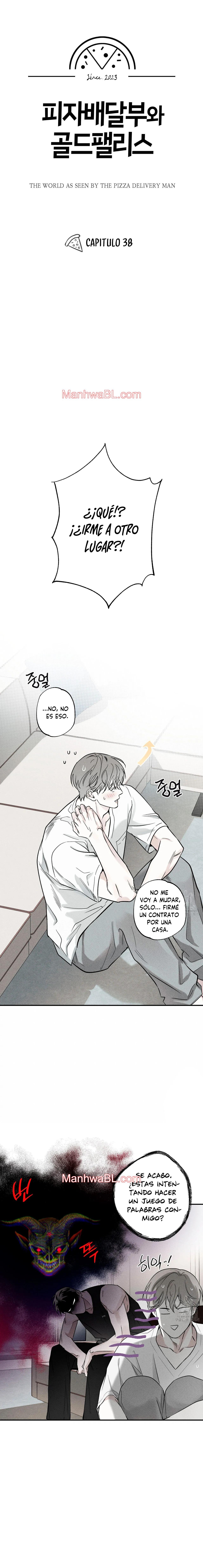 El Repartidor De Pizza y El Palacio Dorado - Capítulo 38 manhwa