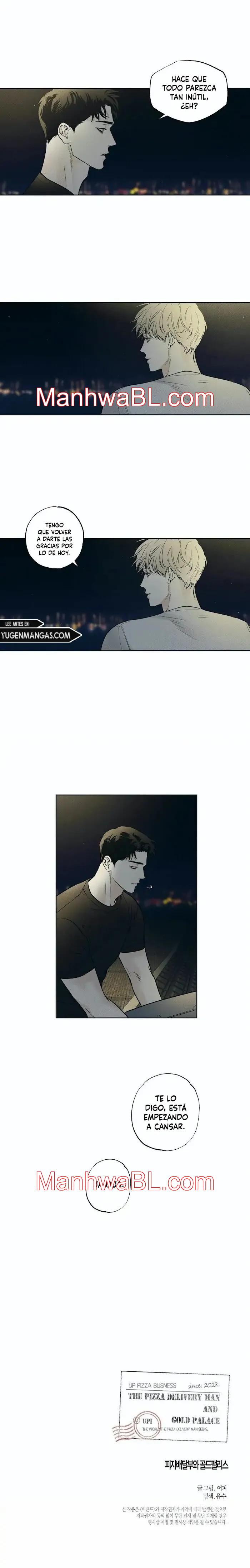 El Repartidor De Pizza y El Palacio Dorado - Capítulo 13.3 manhwa