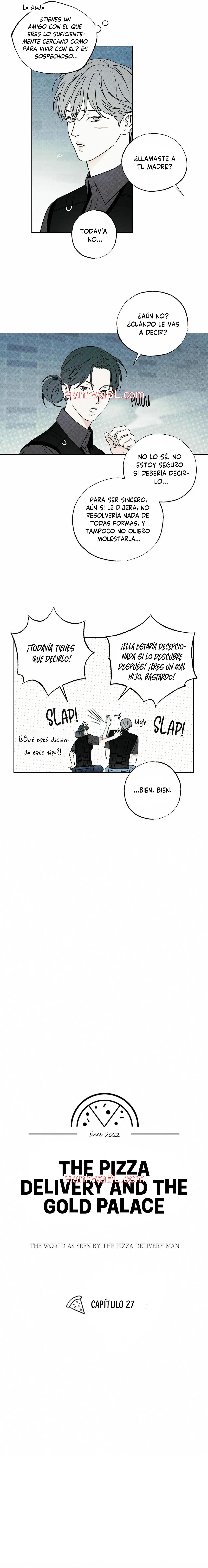 El Repartidor De Pizza y El Palacio Dorado - Capítulo 27.2 manhwa