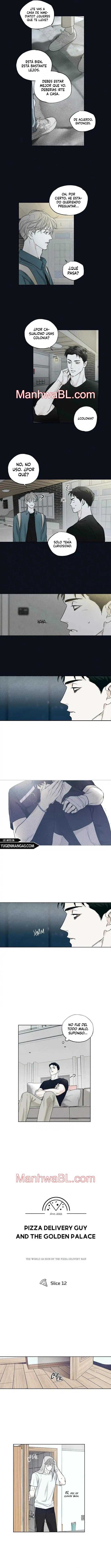El Repartidor De Pizza y El Palacio Dorado - Capítulo 12 manhwa