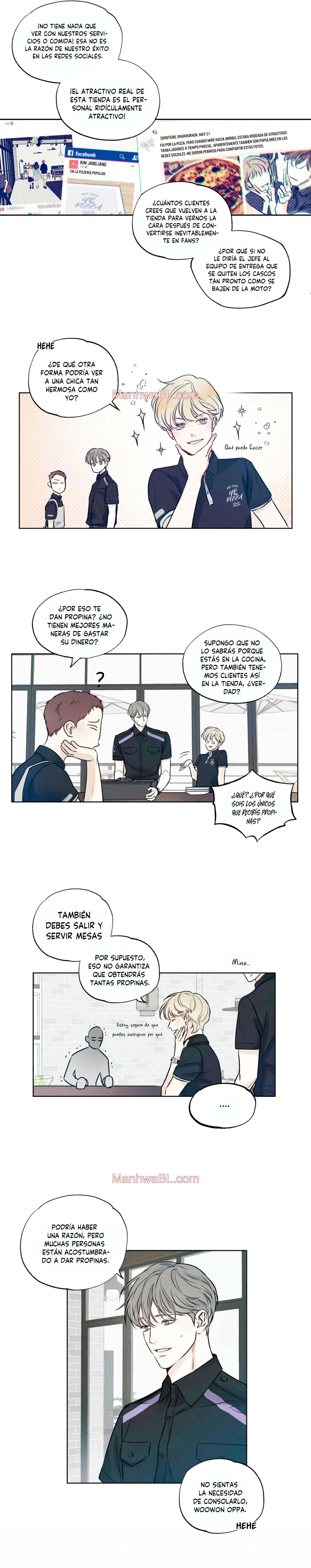 El Repartidor De Pizza y El Palacio Dorado - Capítulo 2.2 manhwa