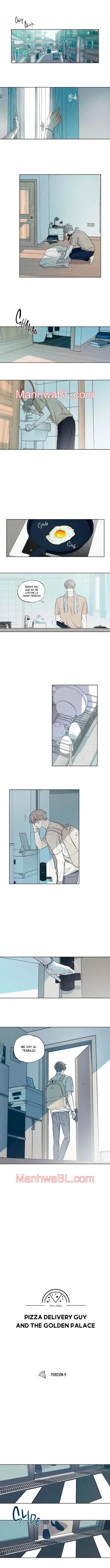 El Repartidor De Pizza y El Palacio Dorado - Capítulo 9 120525 manhwa