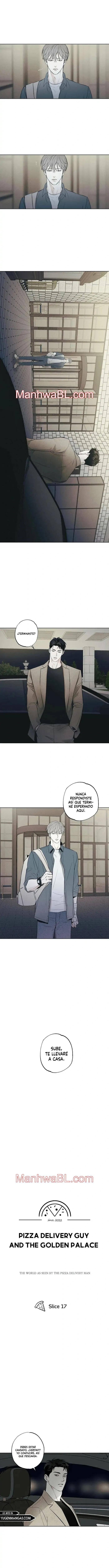 El Repartidor De Pizza y El Palacio Dorado - Capítulo 17 manhwa