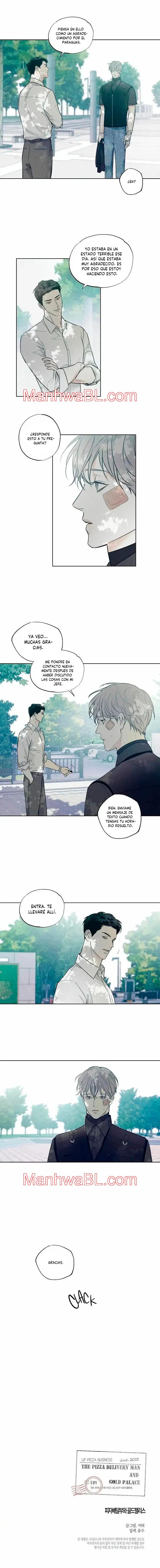 El Repartidor De Pizza y El Palacio Dorado - Capítulo 8.3 manhwa