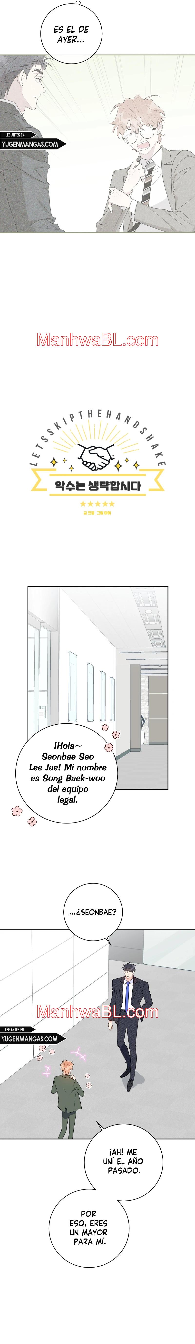 Let’s Skip the Handshake - Capítulo 18 manhwa