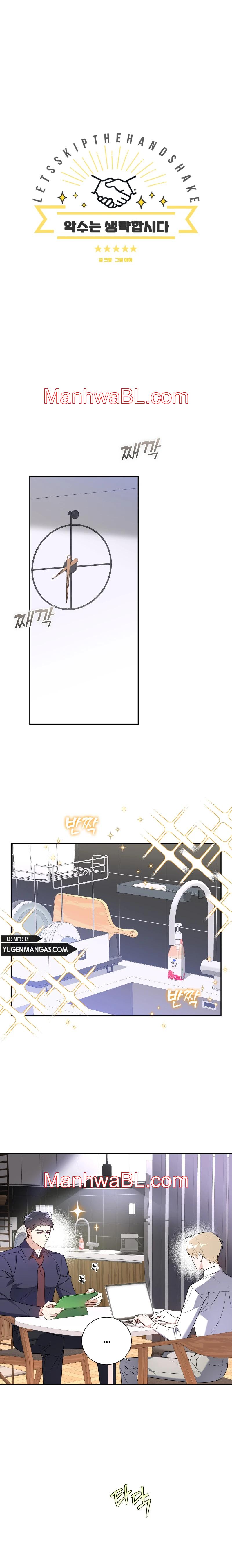 Let’s Skip the Handshake - Capítulo 3 manhwa