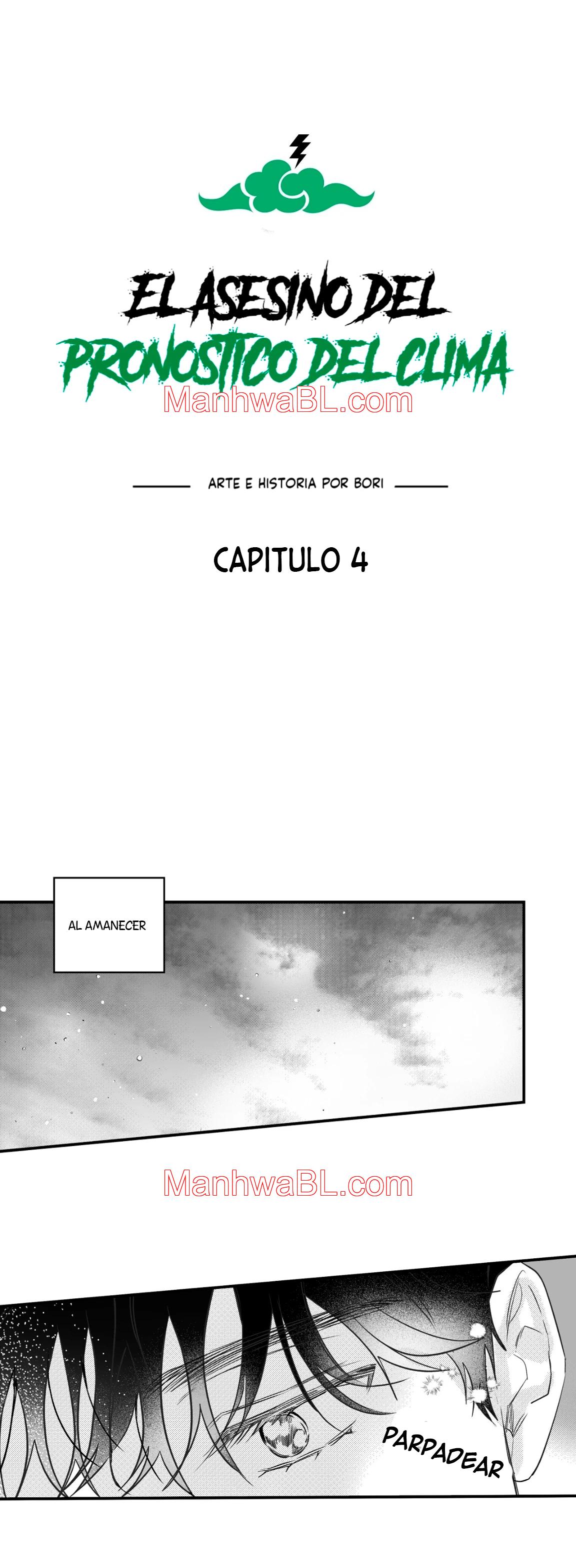 El asesino del pronostico del clima - Capítulo 4 manhwa