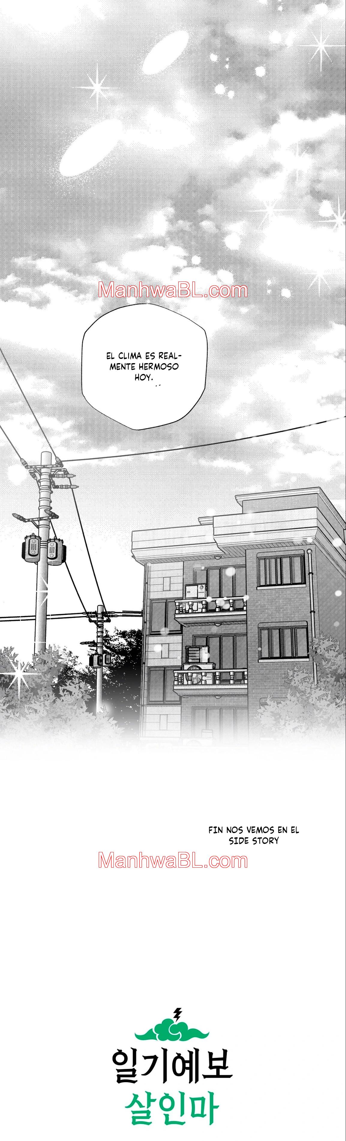 El asesino del pronostico del clima - Capítulo 21.3 manhwa