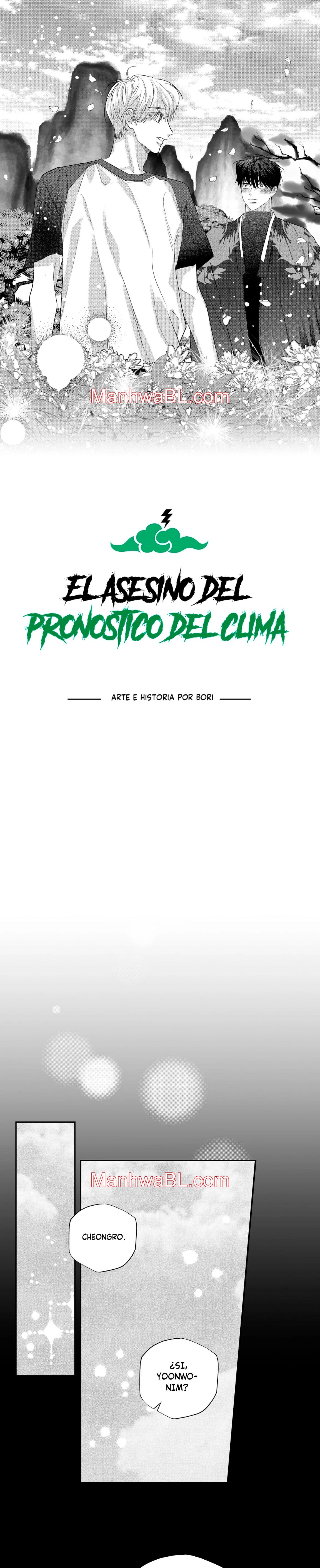 El asesino del pronostico del clima - Capítulo 19 manhwa