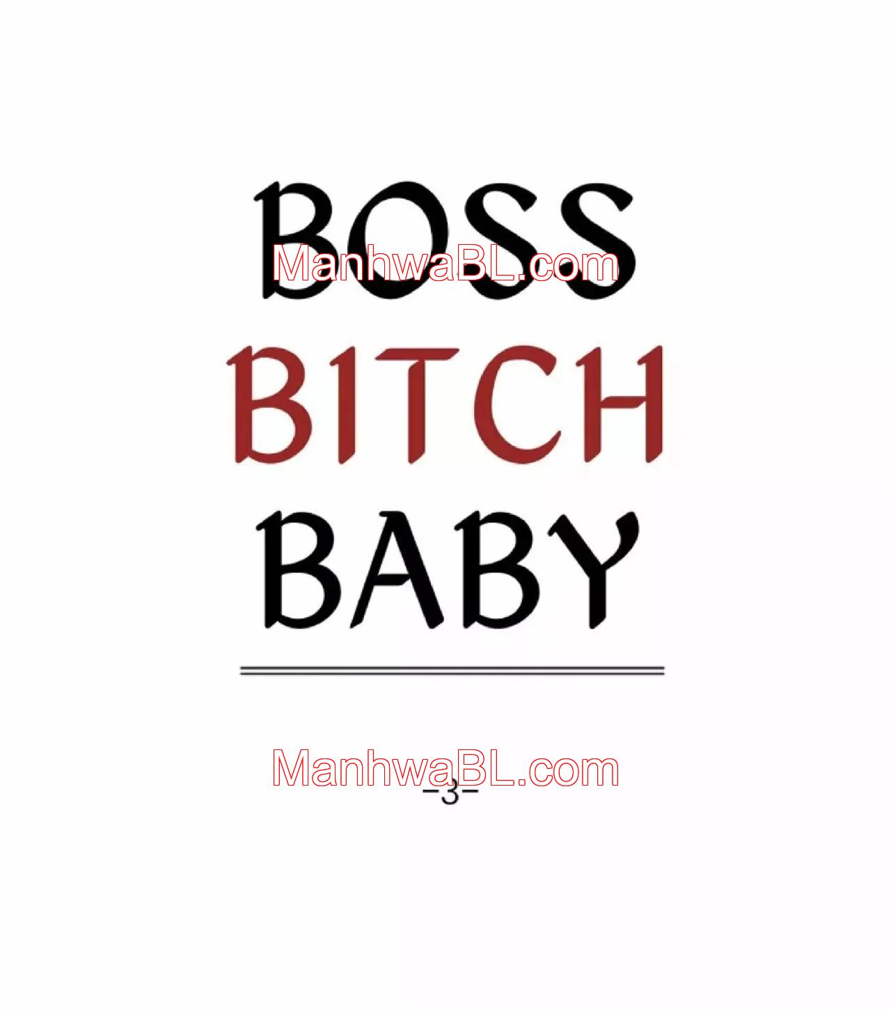Boss Bitch Baby - Capítulo 3 manhwa