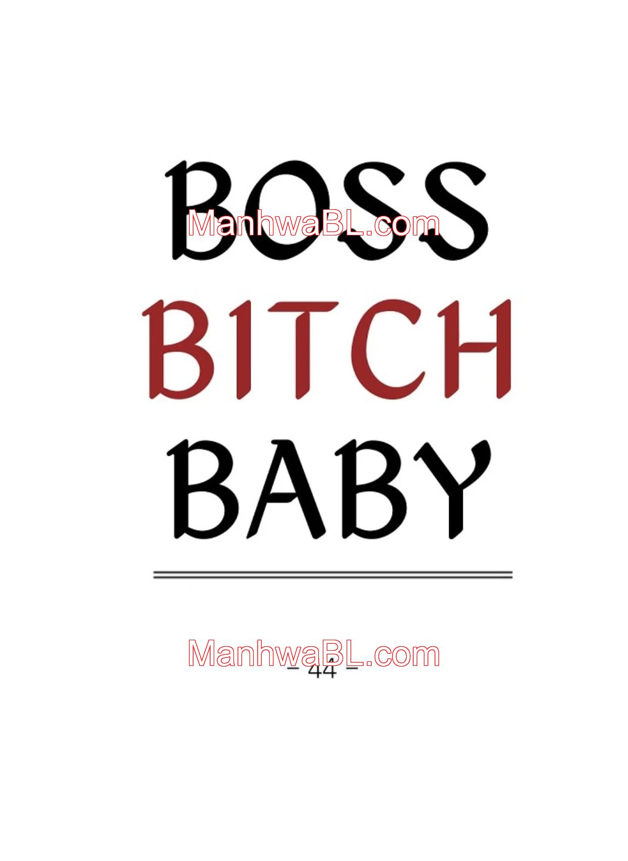 Boss Bitch Baby - Capítulo 44 manhwa