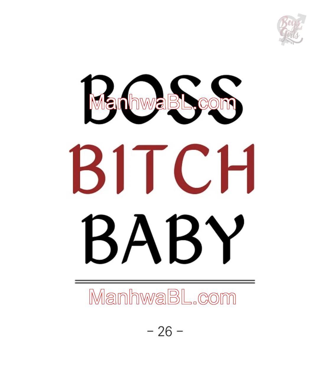 Boss Bitch Baby - Capítulo 26 manhwa
