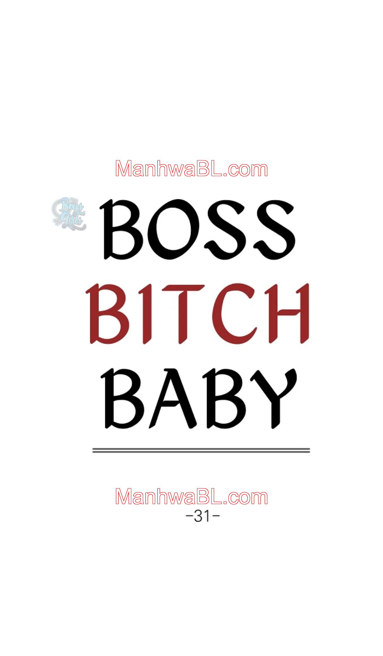 Boss Bitch Baby - Capítulo 31 manhwa