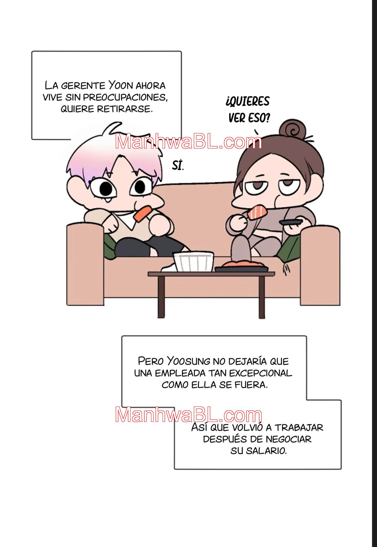 Boss Bitch Baby - Capítulo 59.5 manhwa