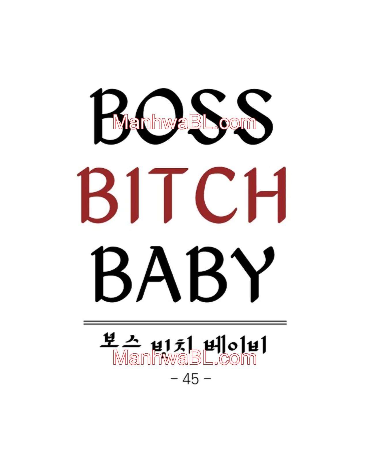 Boss Bitch Baby - Capítulo 45 manhwa