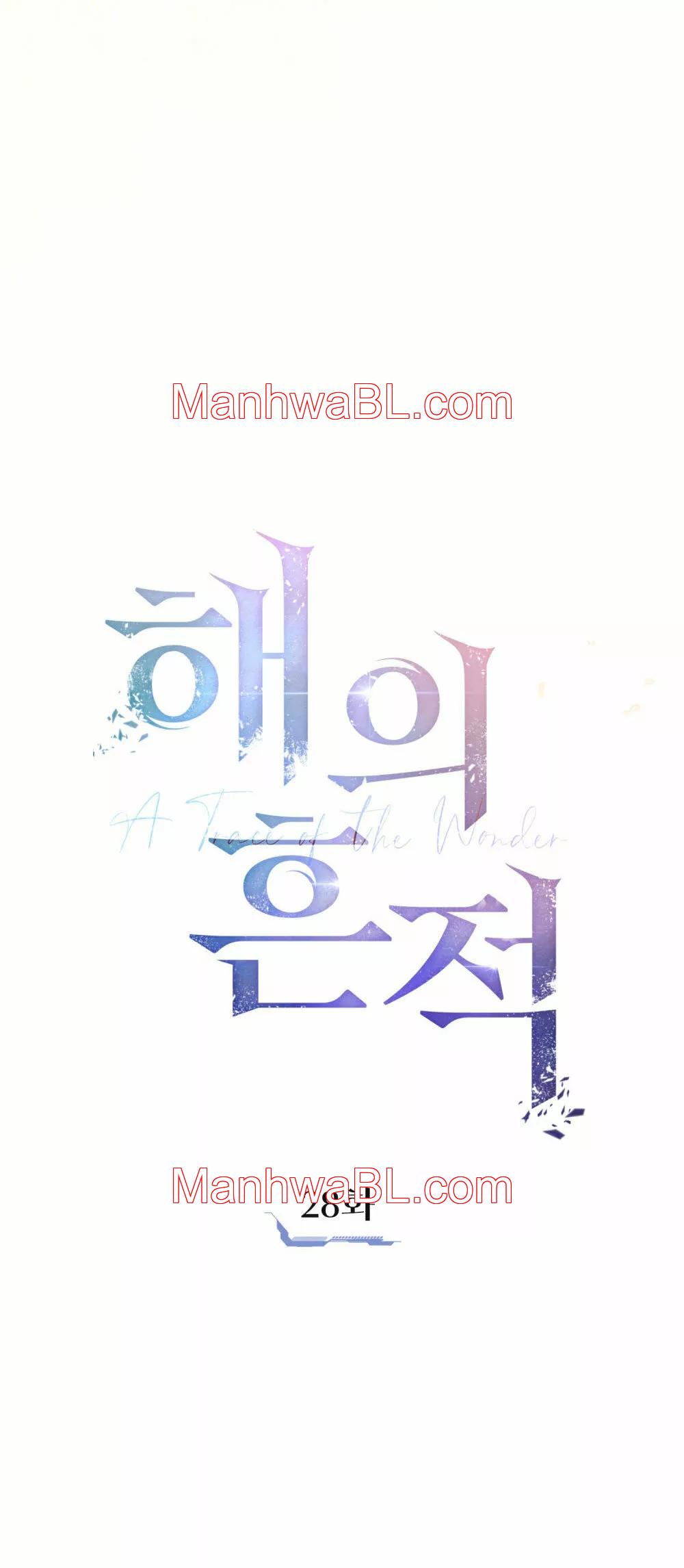 Un rastro de la maravilla - Capítulo 28 manhwa