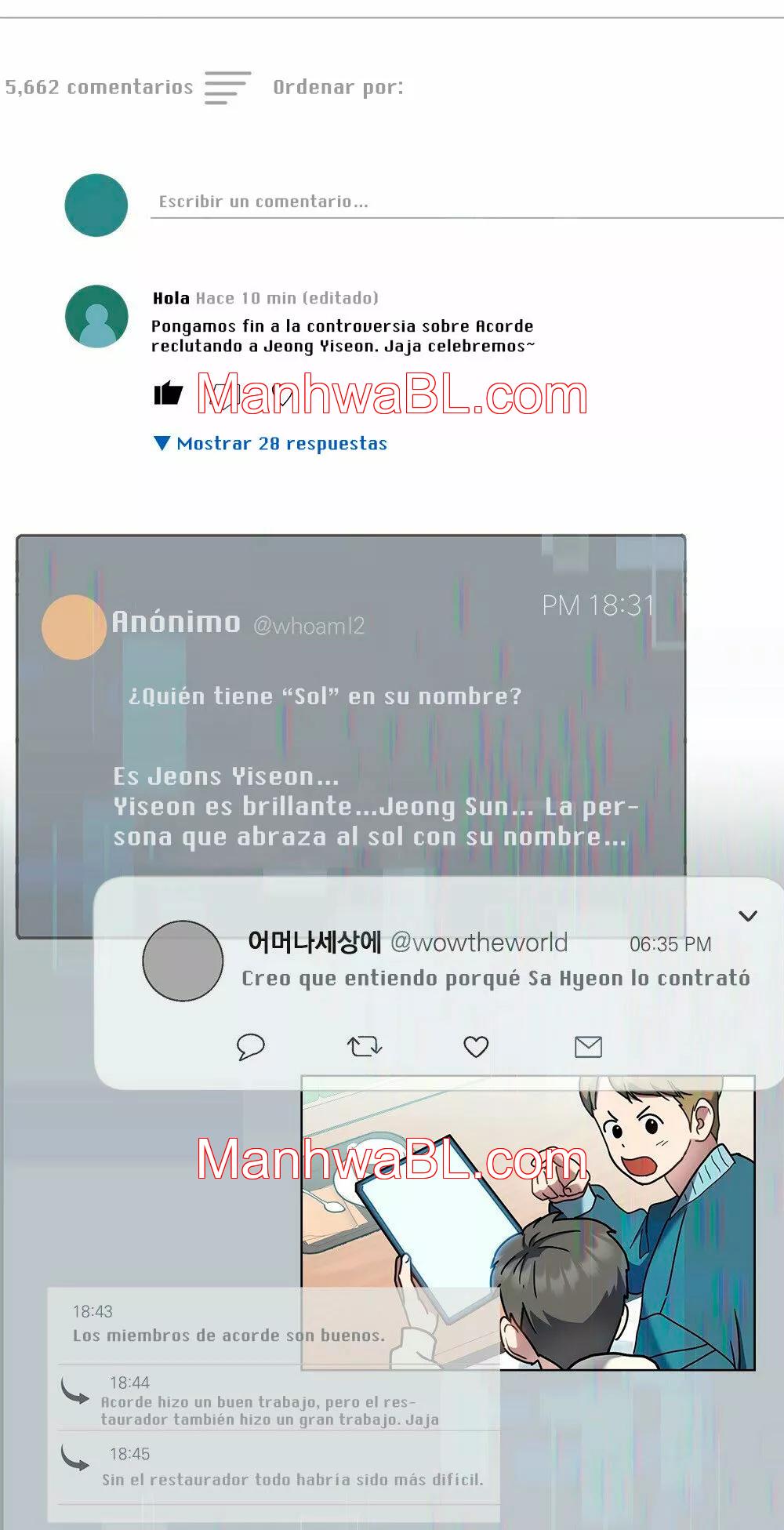 Un rastro de la maravilla - Capítulo 17 manhwa