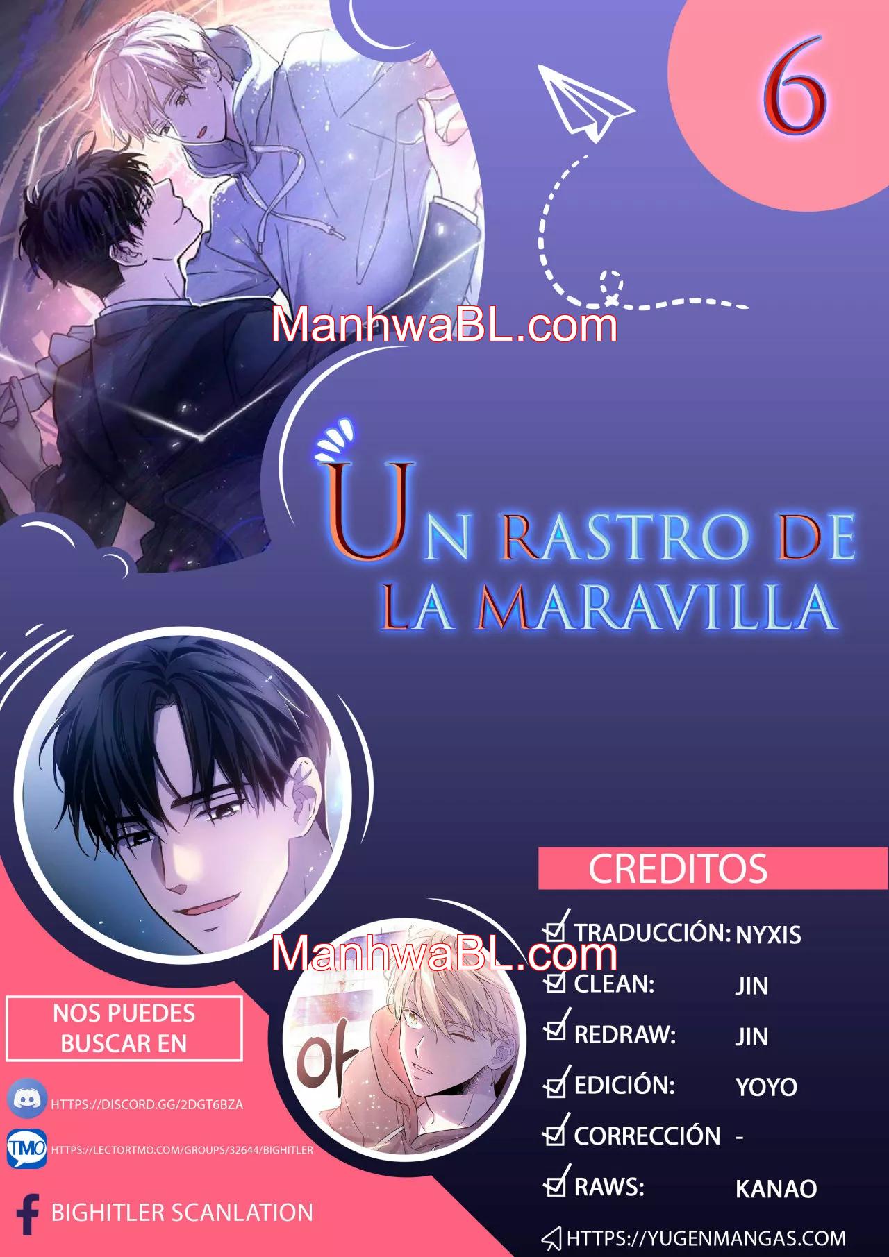 Un rastro de la maravilla - Capítulo 6 manhwa