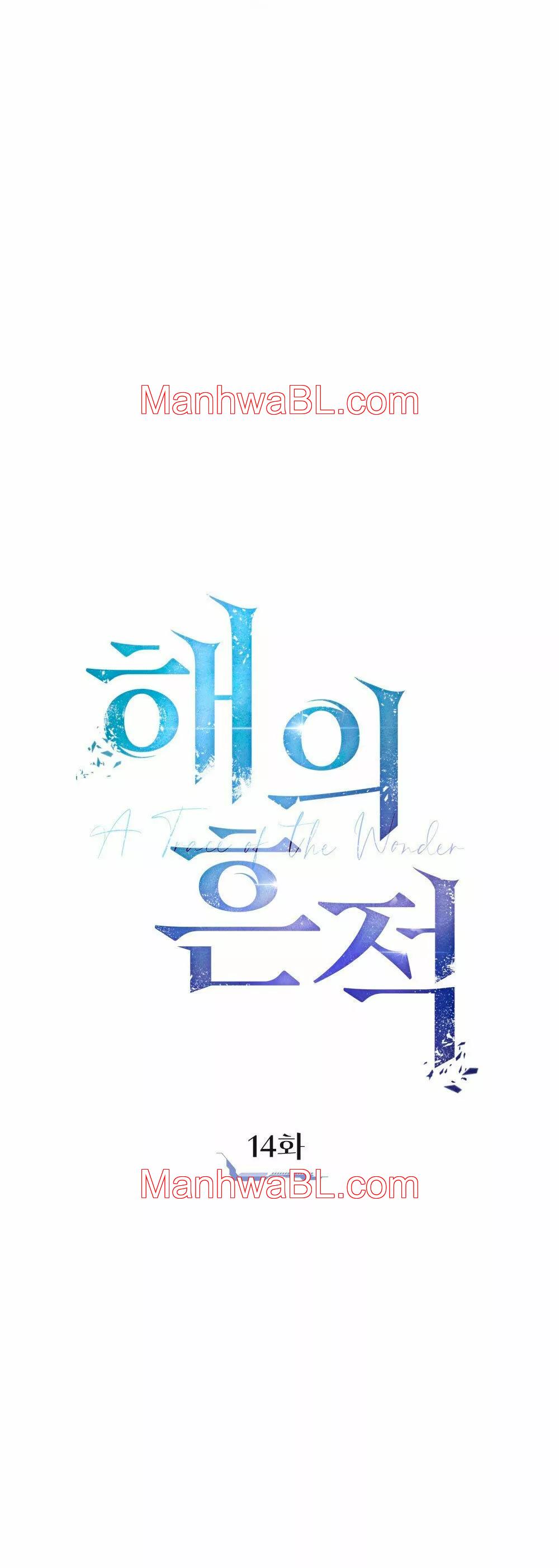 Un rastro de la maravilla - Capítulo 14 manhwa