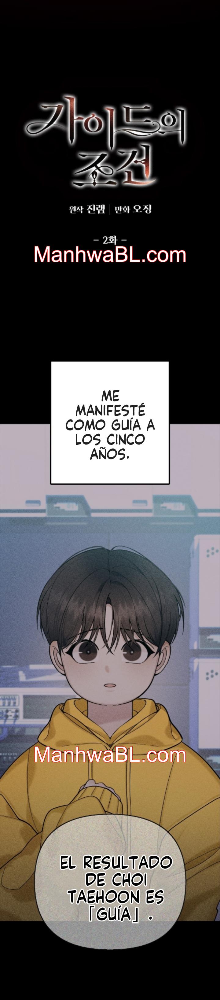 Condiciones de un guia (guideverse) - Capítulo 2 manhwa