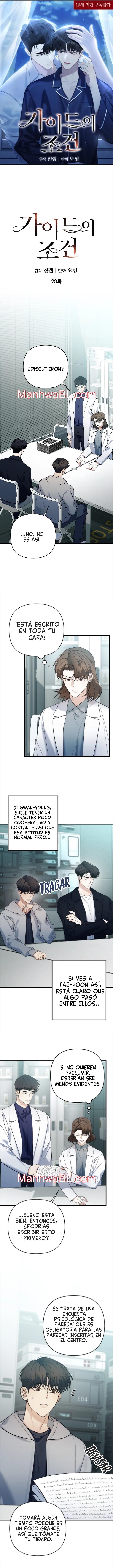 Condiciones de un guia (guideverse) - Capítulo 28 manhwa
