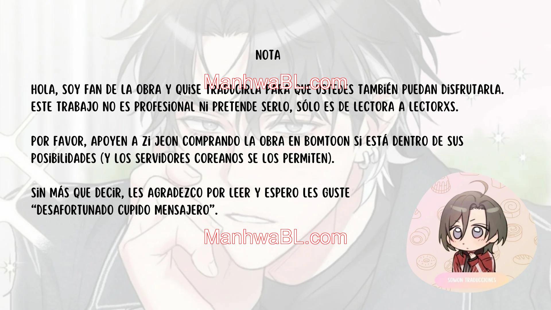 Unlucky Cupid Messenger - Capítulo 7 manhwa