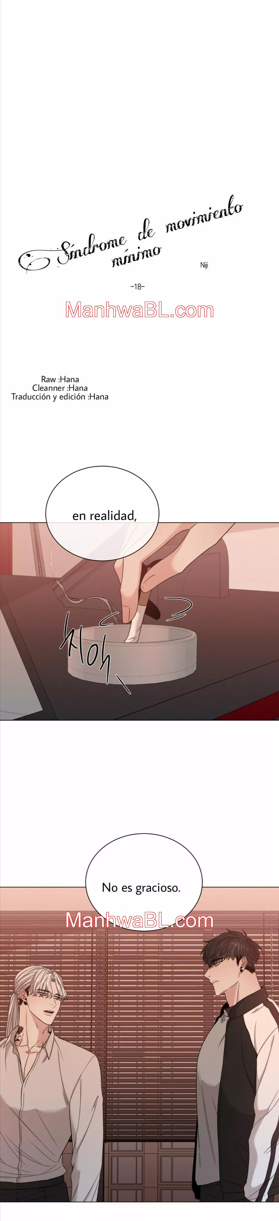 Minmotion Syndrome - Capítulo 18 manhwa