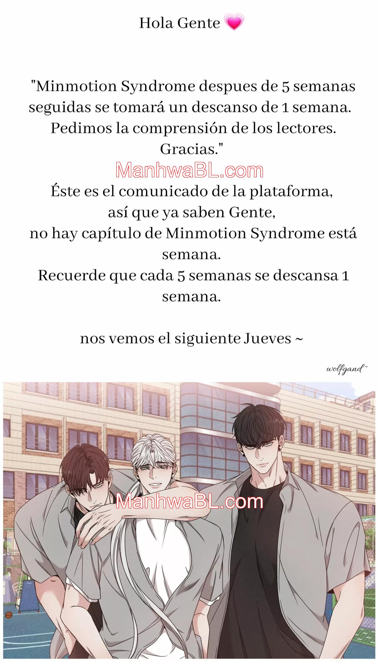 Minmotion Syndrome - Capítulo 55.5 manhwa