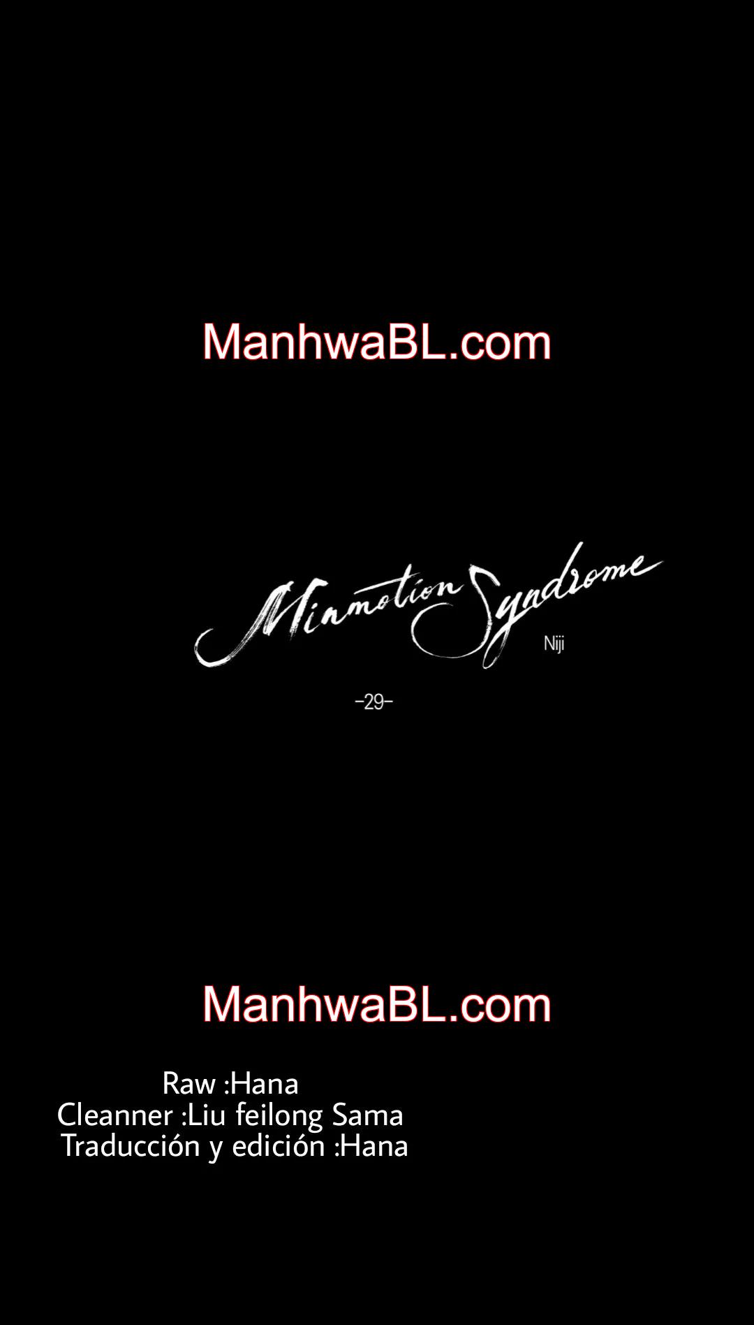 Minmotion Syndrome - Capítulo 29 manhwa