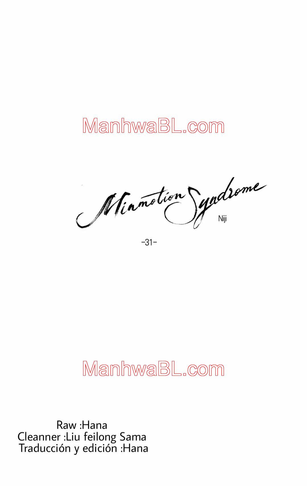 Minmotion Syndrome - Capítulo 31 manhwa
