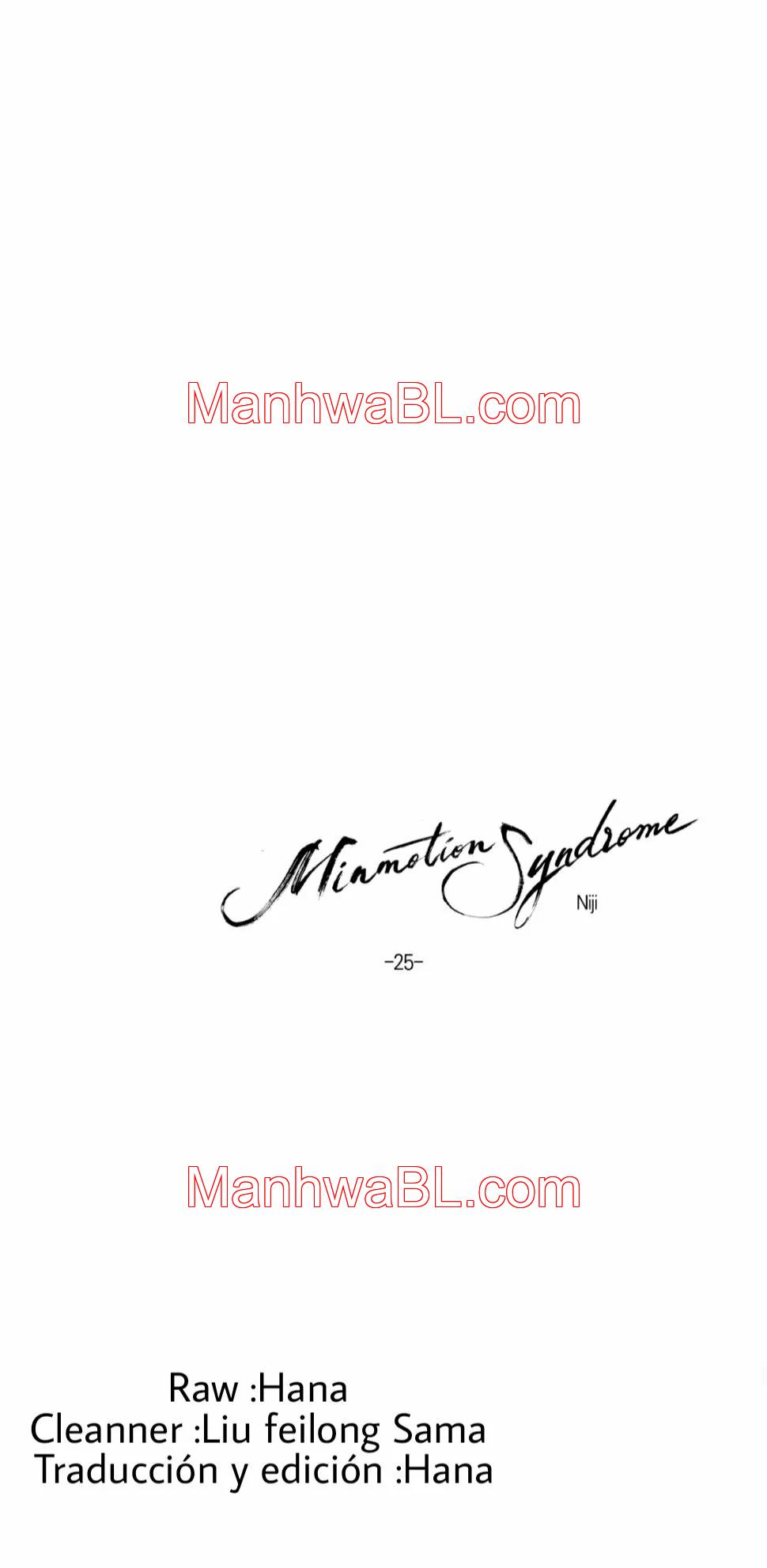 Minmotion Syndrome - Capítulo 25 manhwa