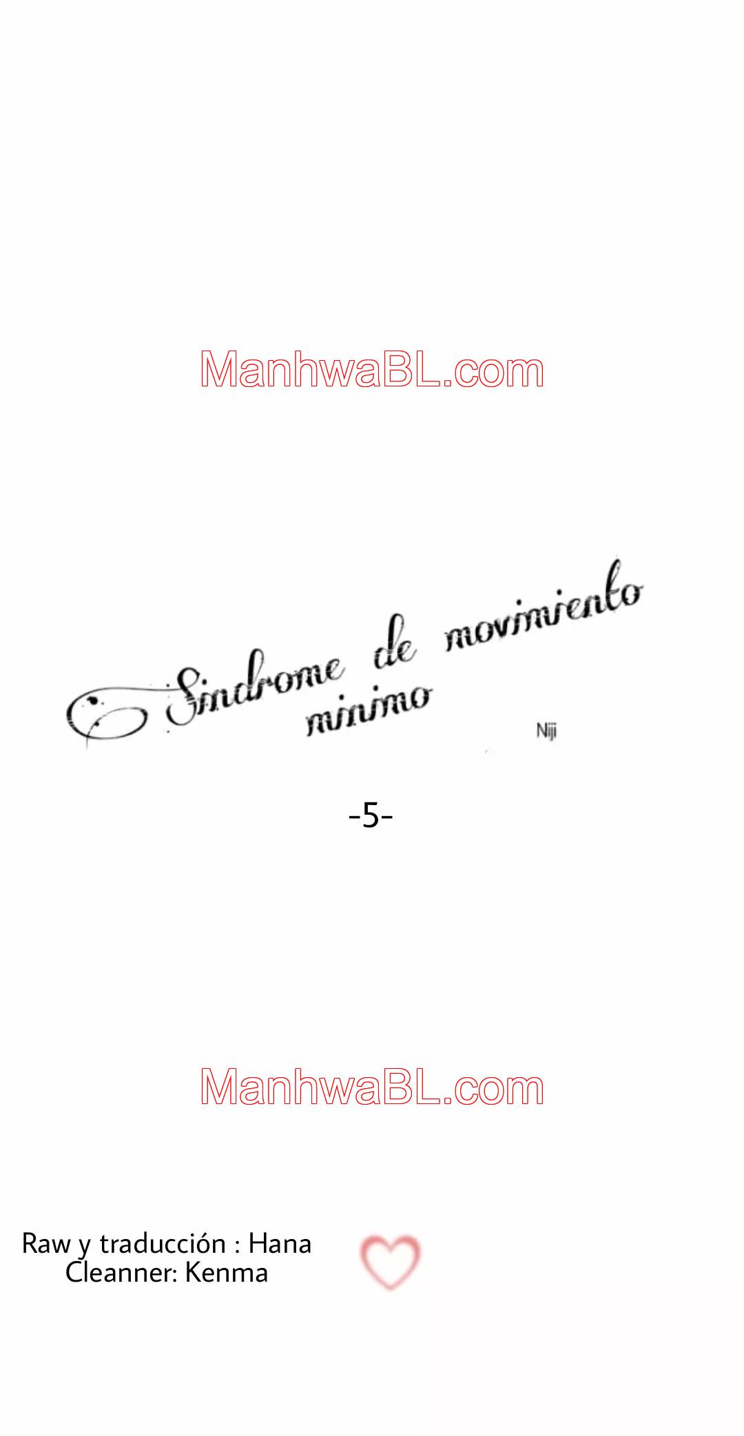 Minmotion Syndrome - Capítulo 5 manhwa