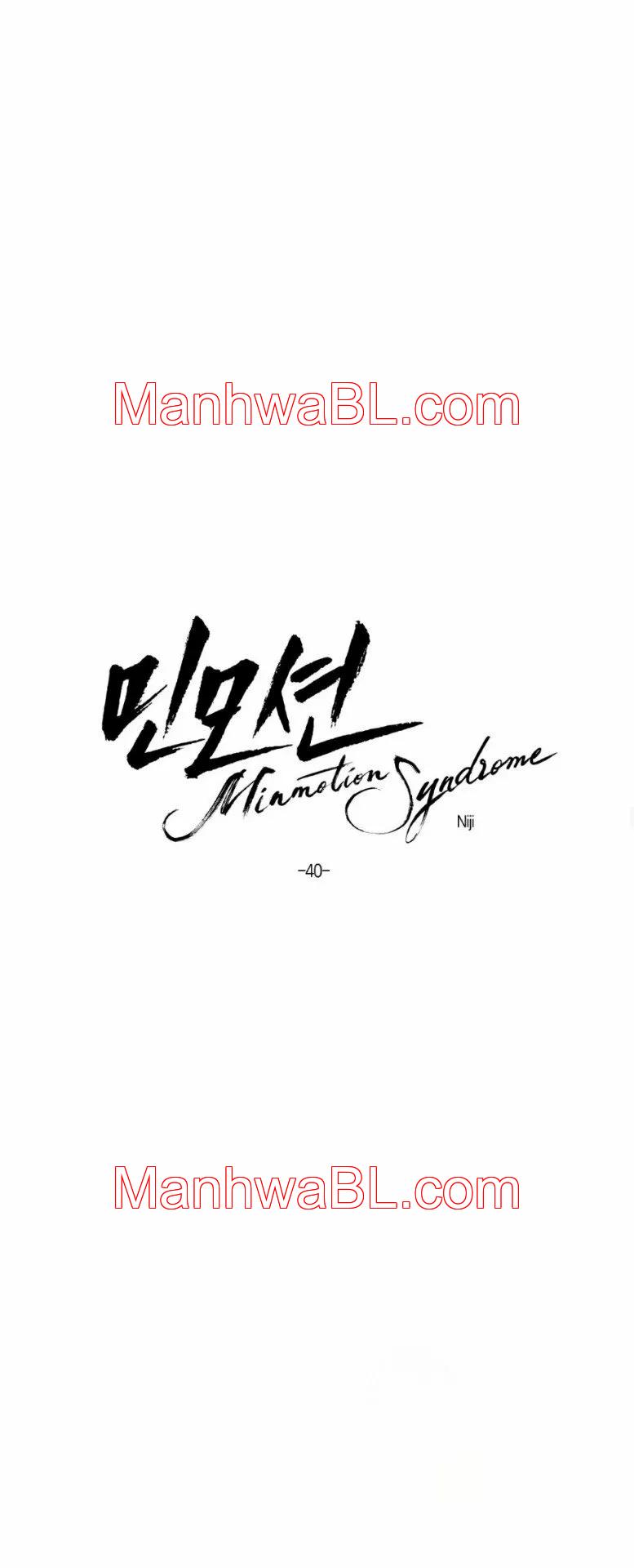 Minmotion Syndrome - Capítulo 40 manhwa