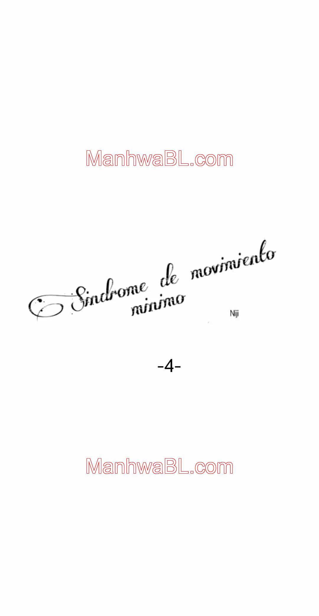 Minmotion Syndrome - Capítulo 4 manhwa