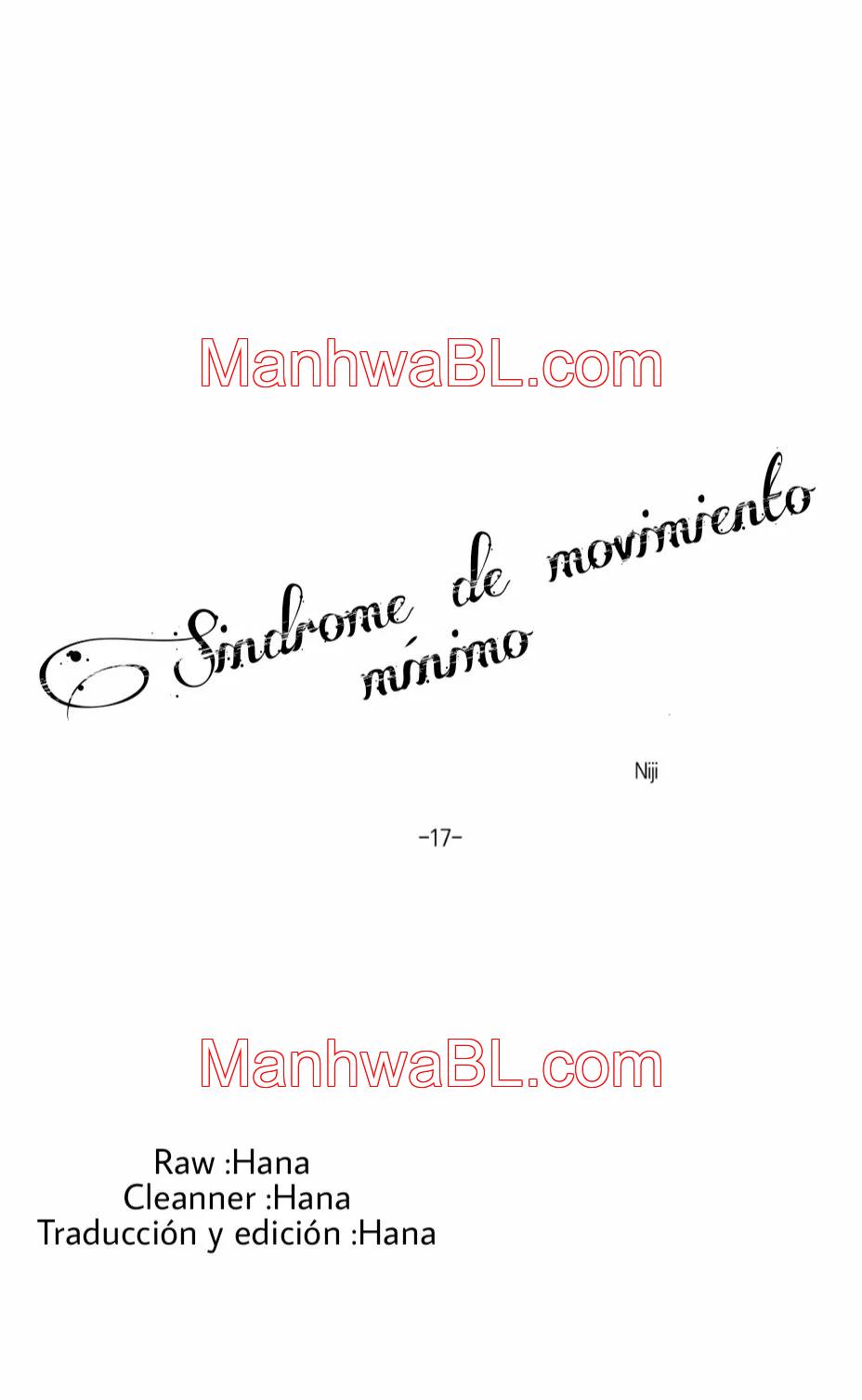 Minmotion Syndrome - Capítulo 17 manhwa