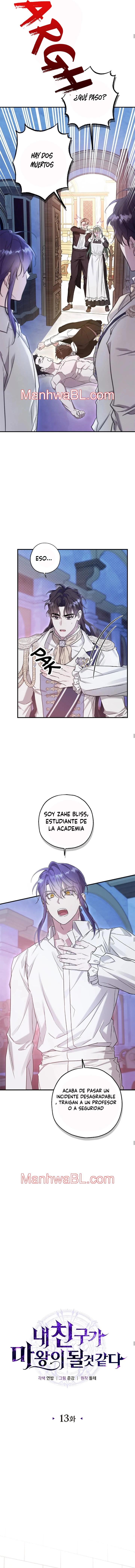Mi amigo se convertrira en el diablo - Capítulo 13 manhwa