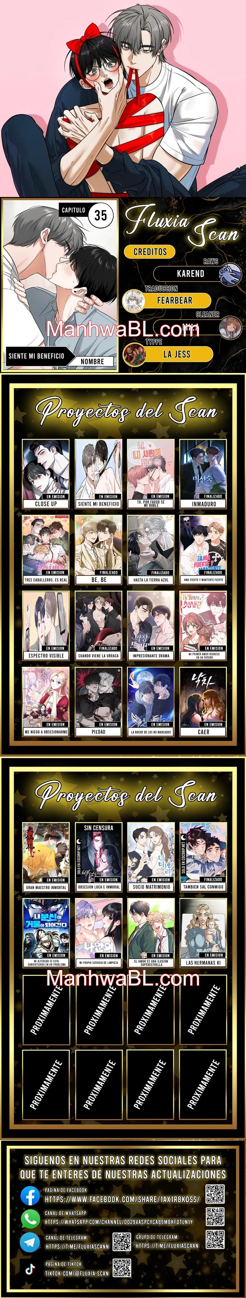 Feel My Benefit - Capítulo 35.00 manhwa