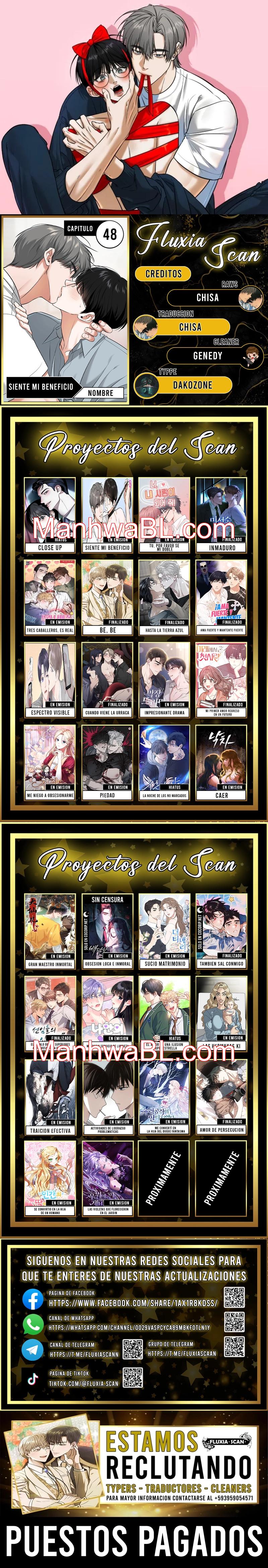 Feel My Benefit - Capítulo 48 manhwa
