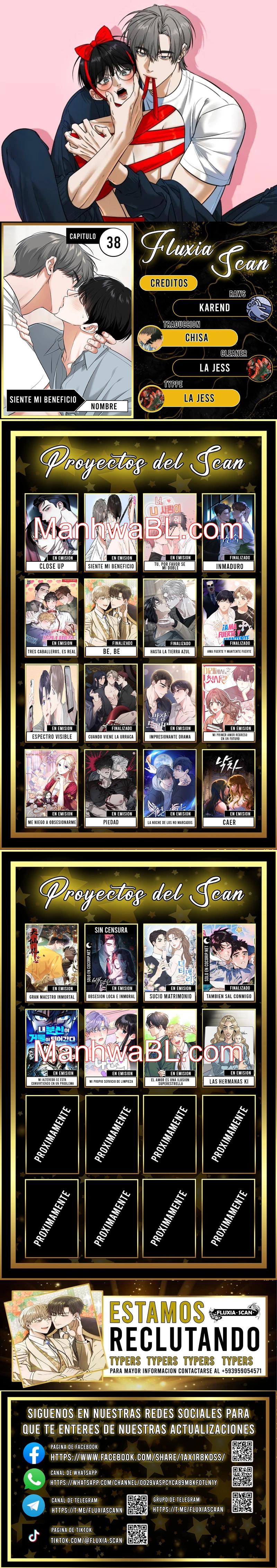 Feel My Benefit - Capítulo 38 manhwa