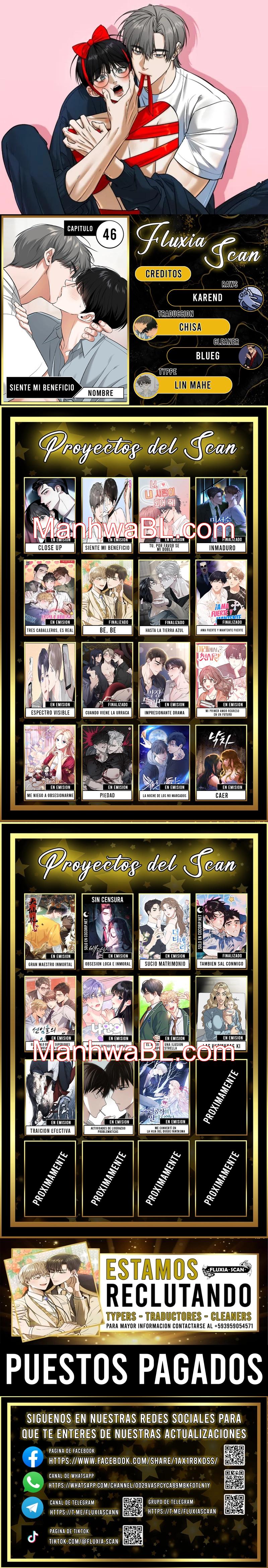 Feel My Benefit - Capítulo 46 manhwa