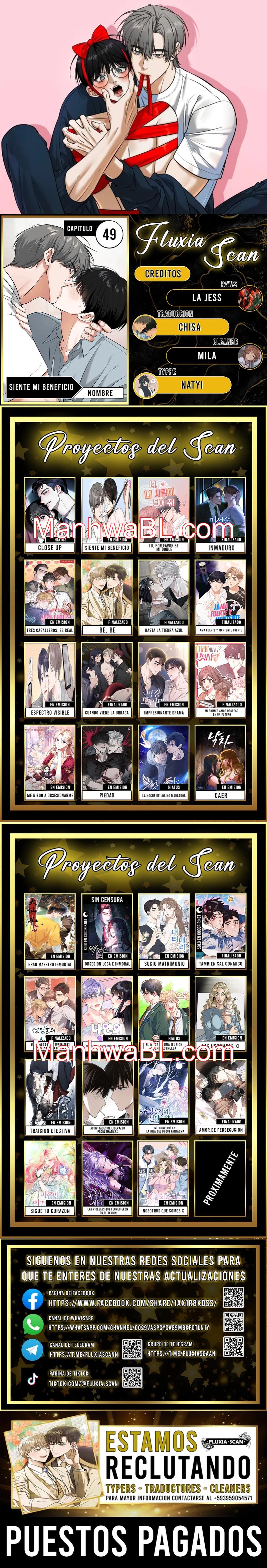 Feel My Benefit - Capítulo 49 manhwa