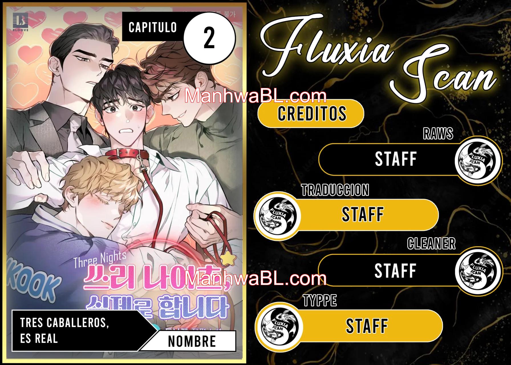 Tres caballeros, es real - Capítulo 2.00 manhwa