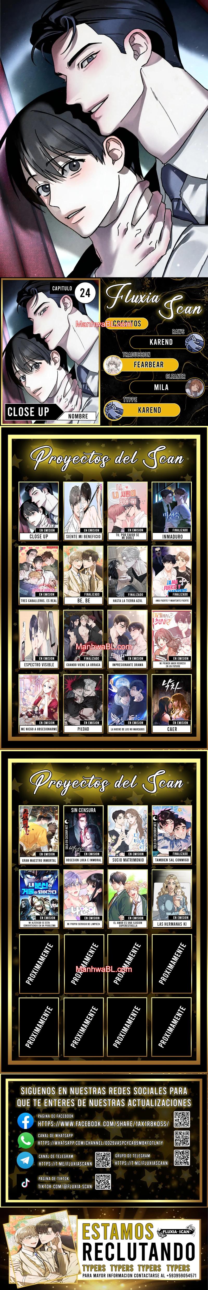 Close up - Capítulo 24 manhwa