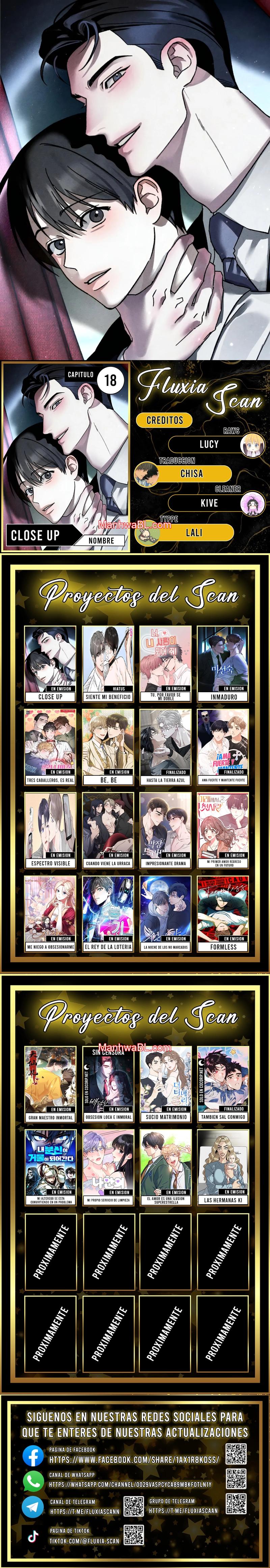 Close up - Capítulo 18 manhwa
